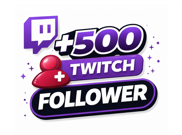 Twitch +500 Followers