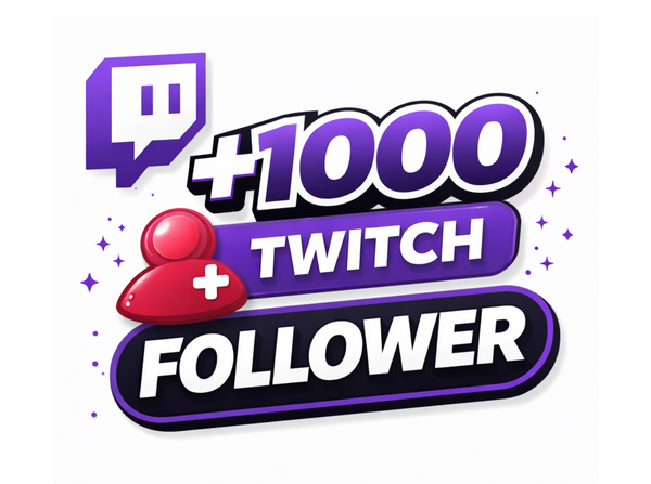 Twitch +1000 Followers